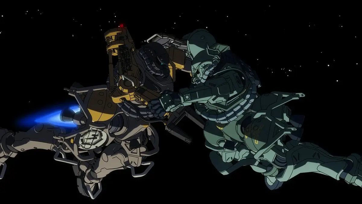 Screenshot from Gundam GQuuuuuuX