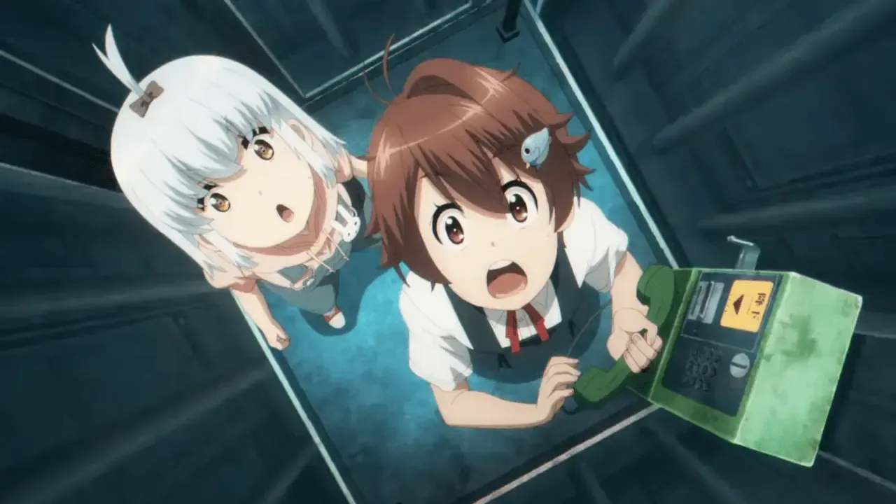 Airi and Youko as seen in the new trailer of the anime.