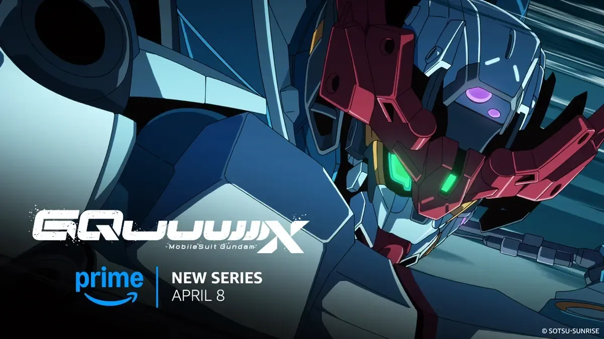 Amazon Prime Video will stream the new Gundam anime worldwide, simultaneously with Japan.