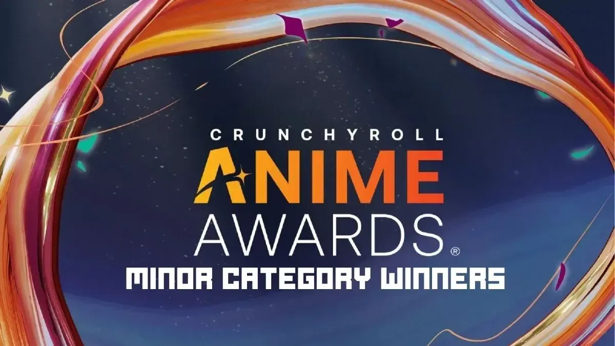All minor award winners for the Crunchyroll Anime Awards 2025