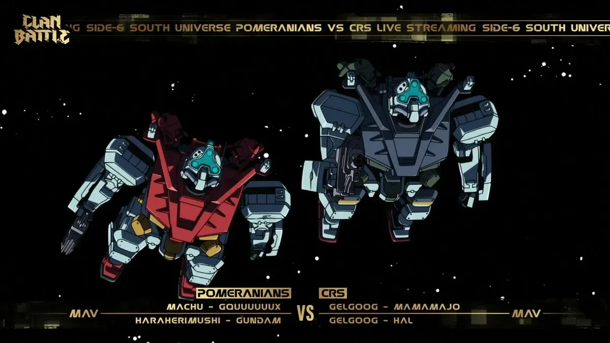 Image of Clan CRS's Gelgoog from Mobile Suit Gundam GQuuuuuuX
