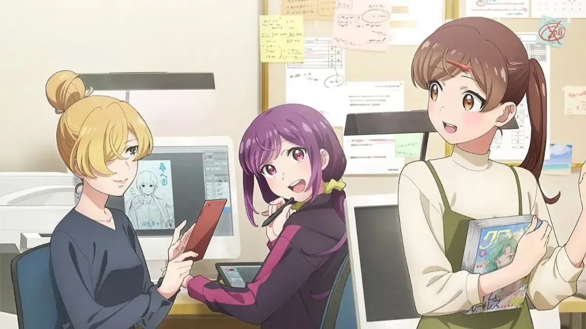 A Mangaka's Weirdly Wonderful Workplace releases teaser trailer and visual