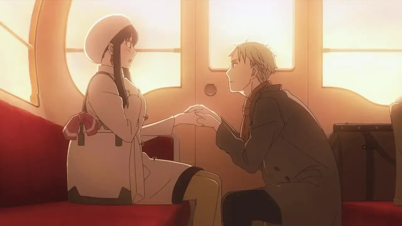 Yor and Loid as seen in the Spy x Family anime.