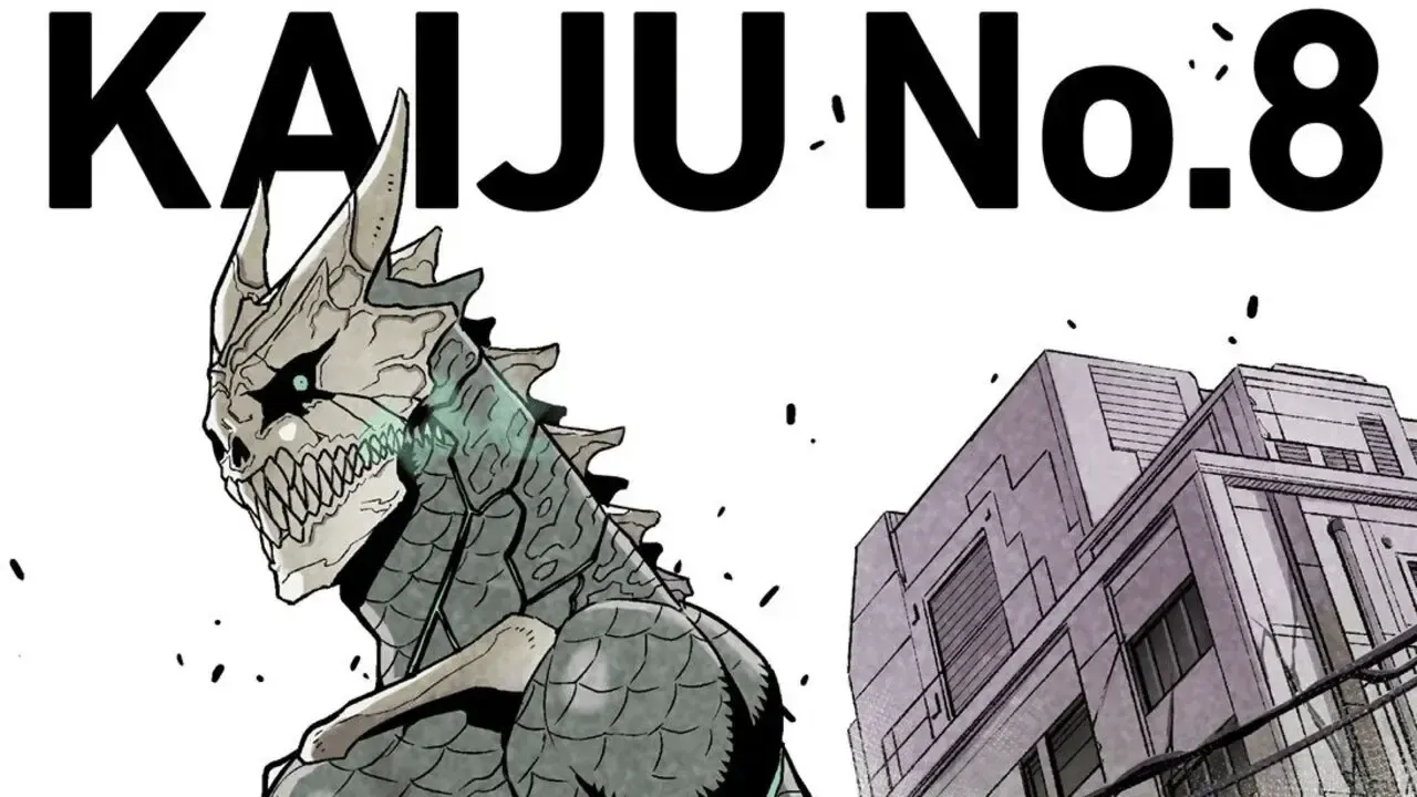 Kafka Hibino's Kaiju form as seen in the manga. 