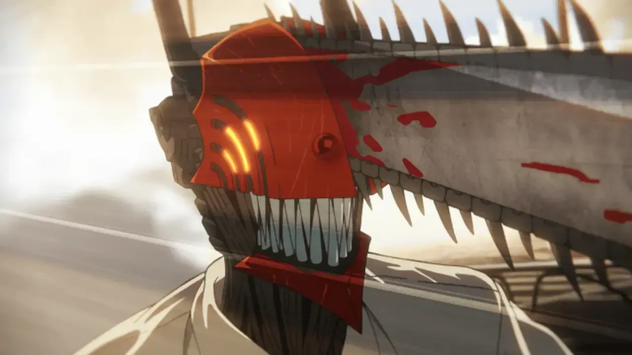 Chainsaw Man as seen in the anime.