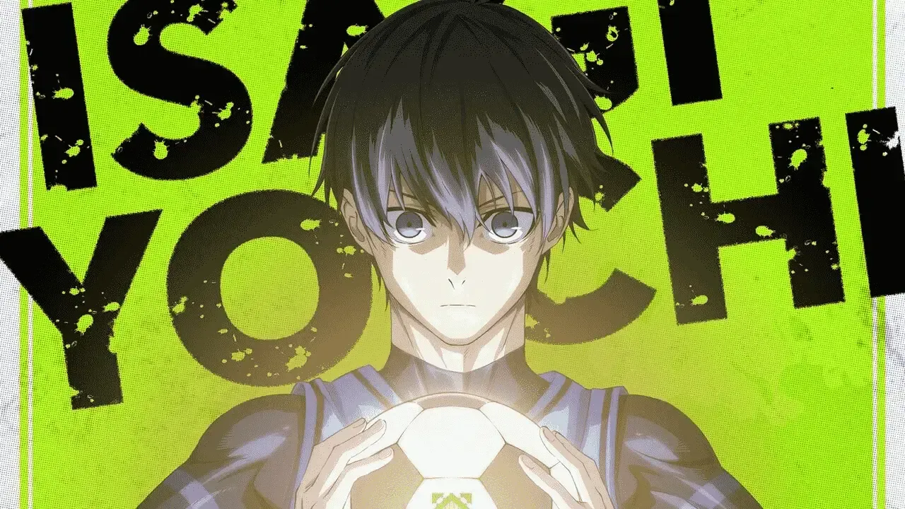 Isagi as seen in the Blue Lock anime.