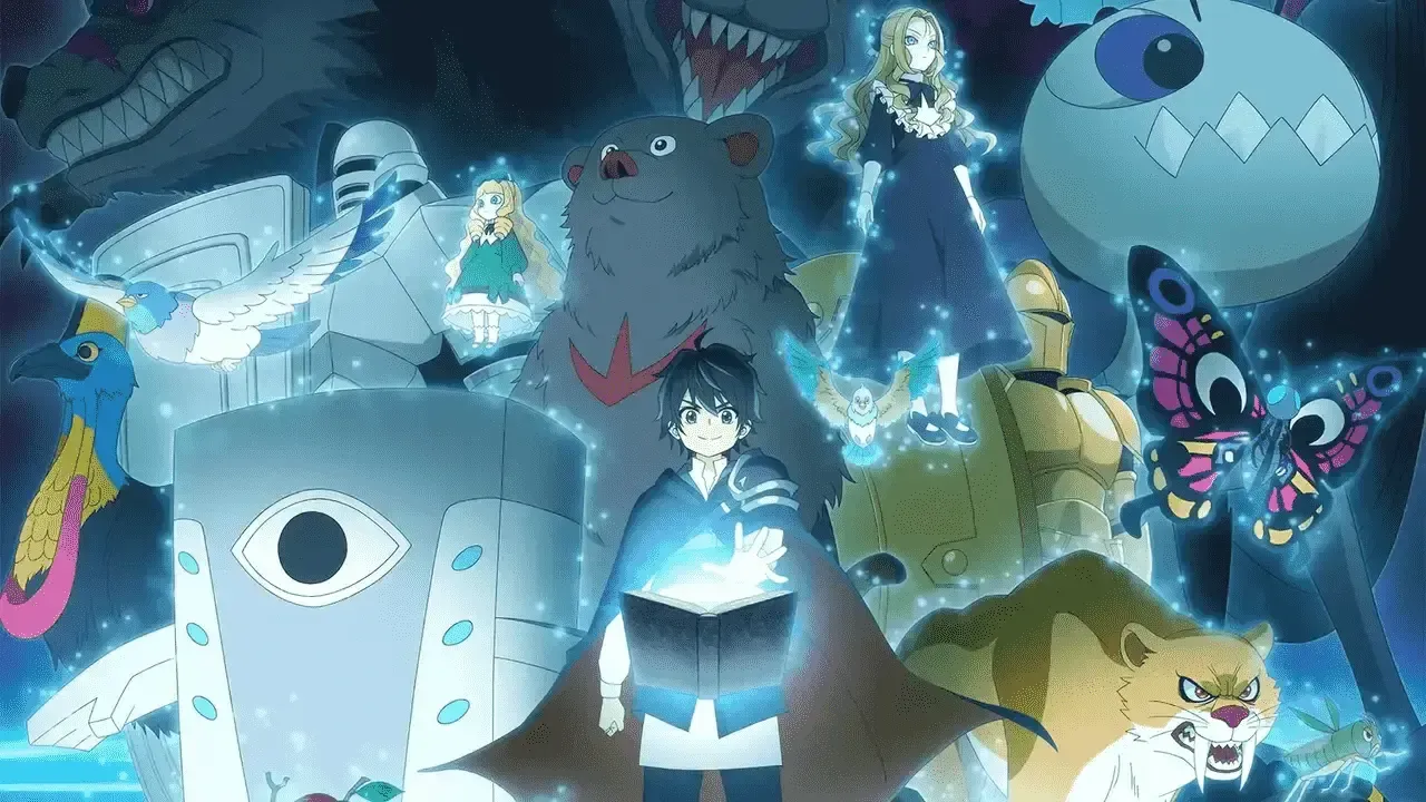 Hell Mode anime characters as seen in the key visual.