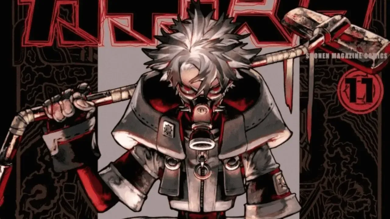 Rudo as seen on the Gachiakuta Volume 11 cover.