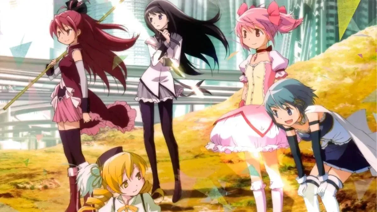 Madoka Magica poster.