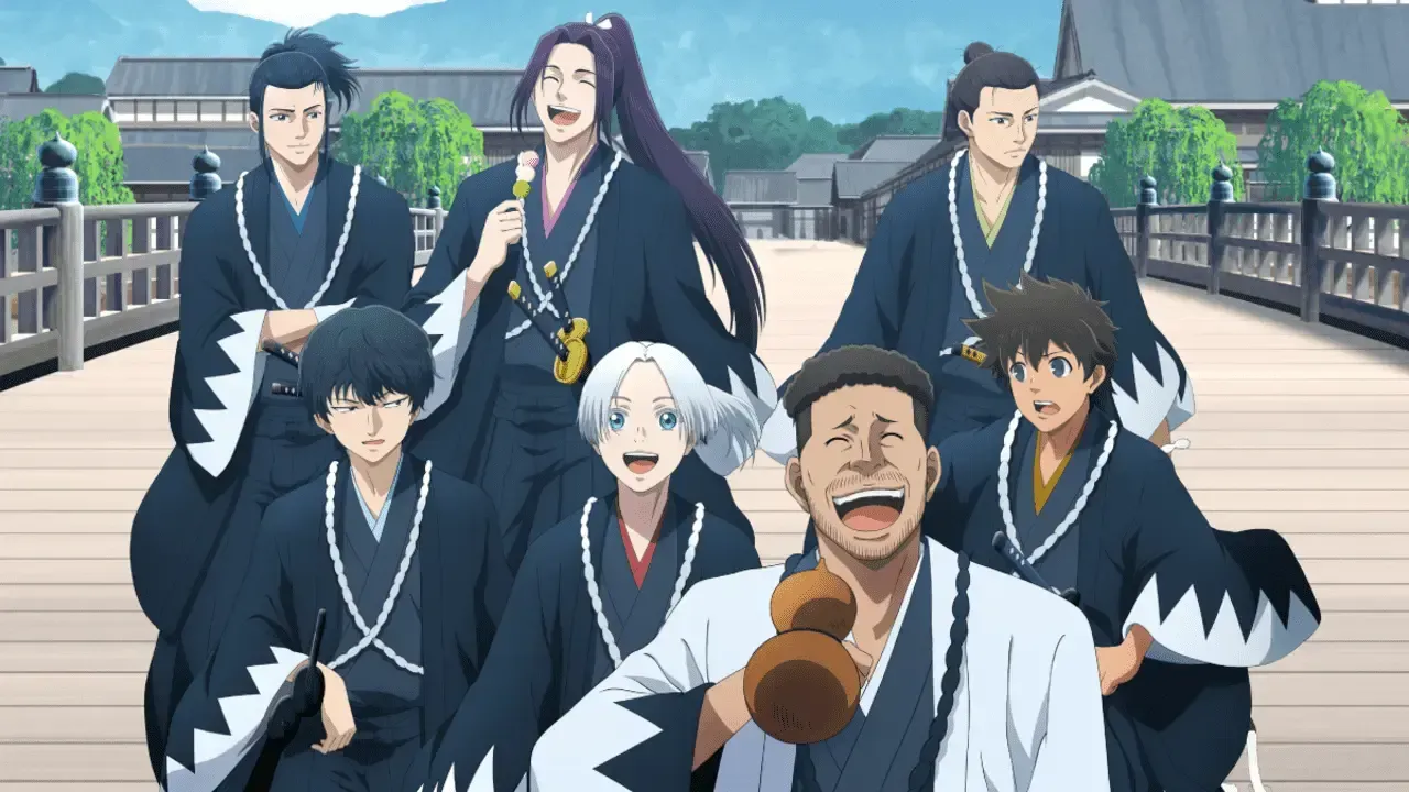 The Miburo members as seen in the new key visual.
