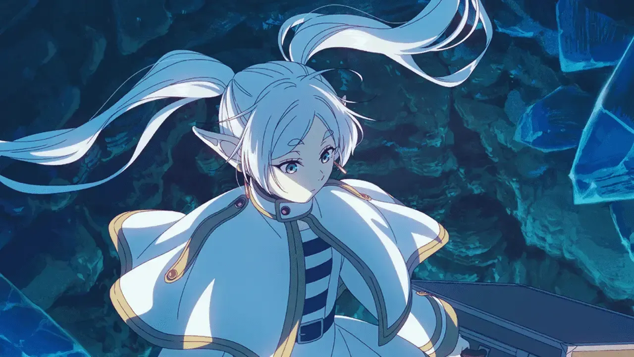 Frieren as seen in the new key visual.