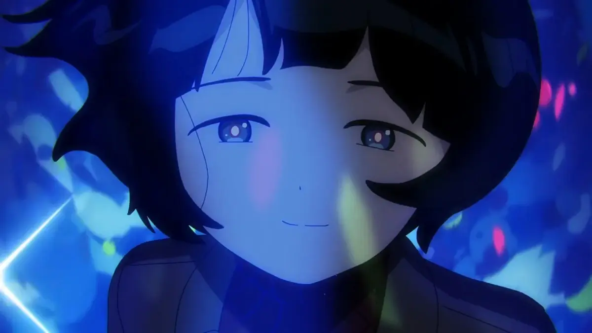 Image of Shiiko in the Kira-kira after talking with Shuji