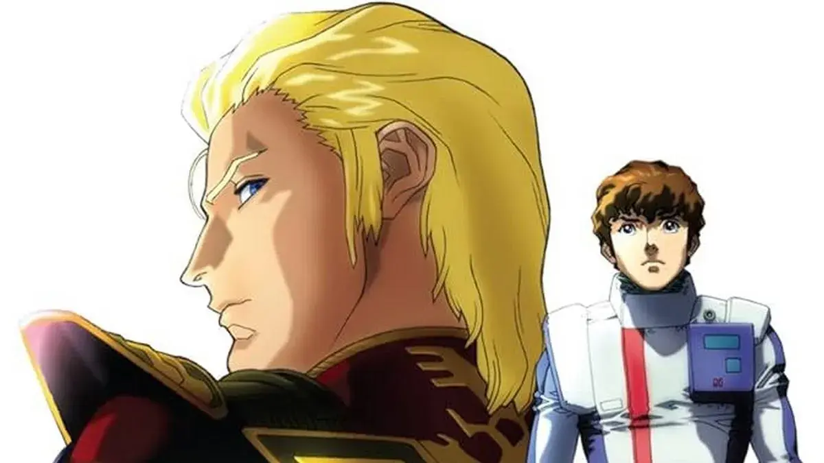 Image of Amuro Ray and Char Aznable from Mobile Suit Gundam: Char's Counterattack